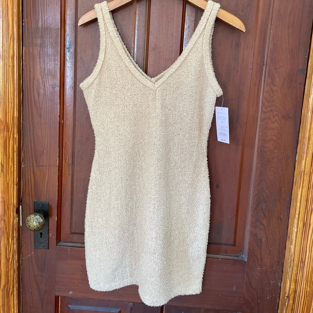 FUZZY AND FLIRTY — Minidress